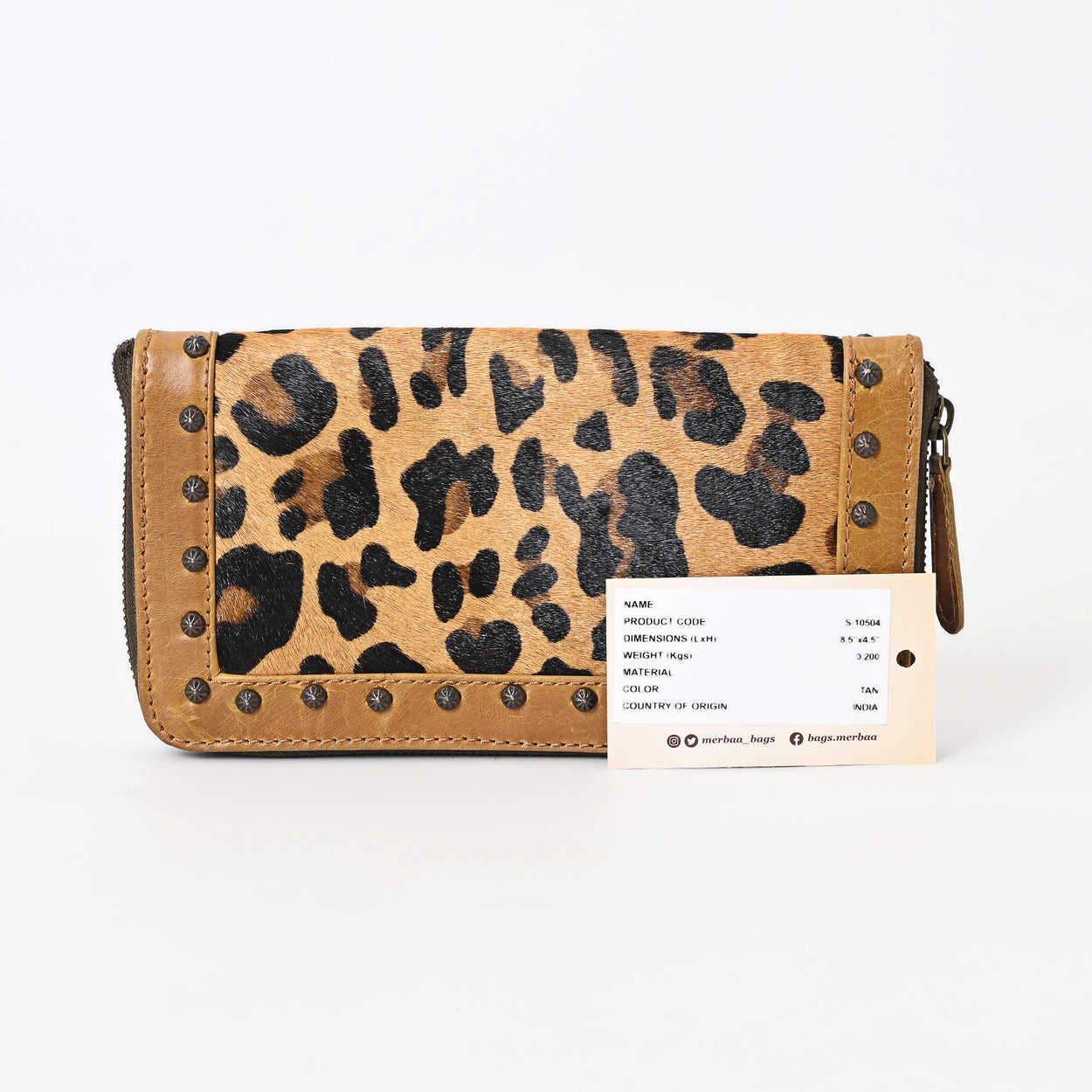 Hangon Jaguar Cowhide Wallet