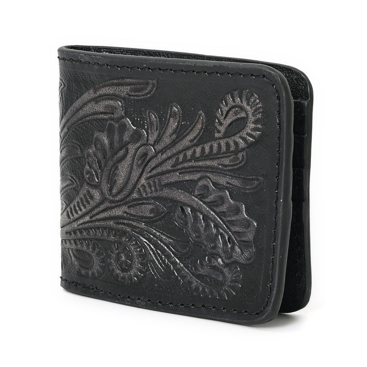 Growl Handtooled Hipster Wallet