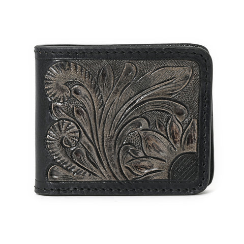 Sunflower Twin Handtooled Hipster Wallet