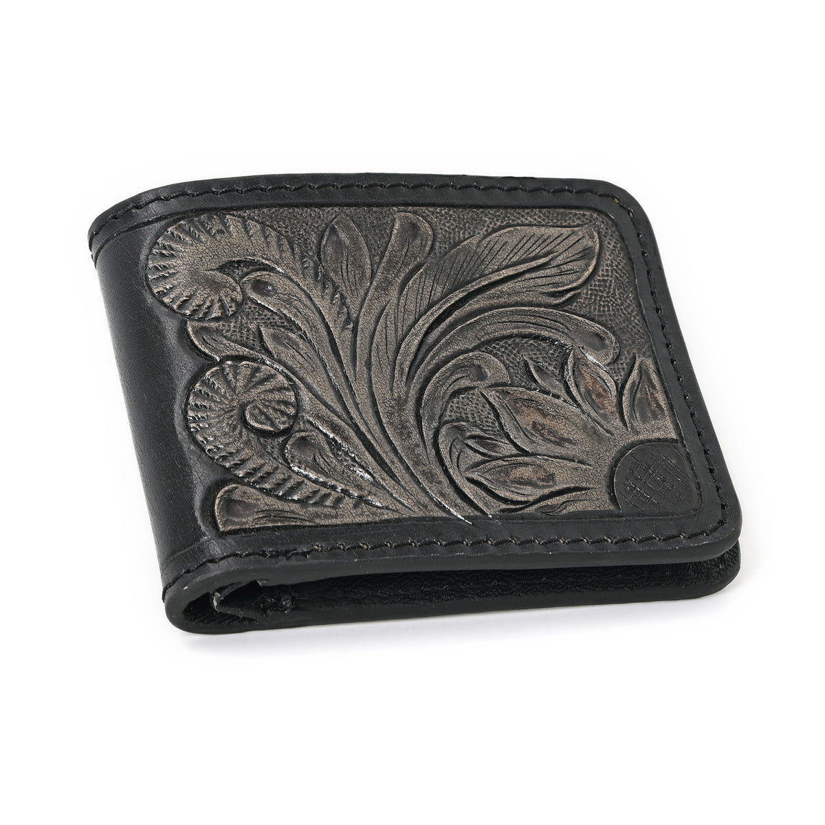 Sunflower Twin Handtooled Hipster Wallet