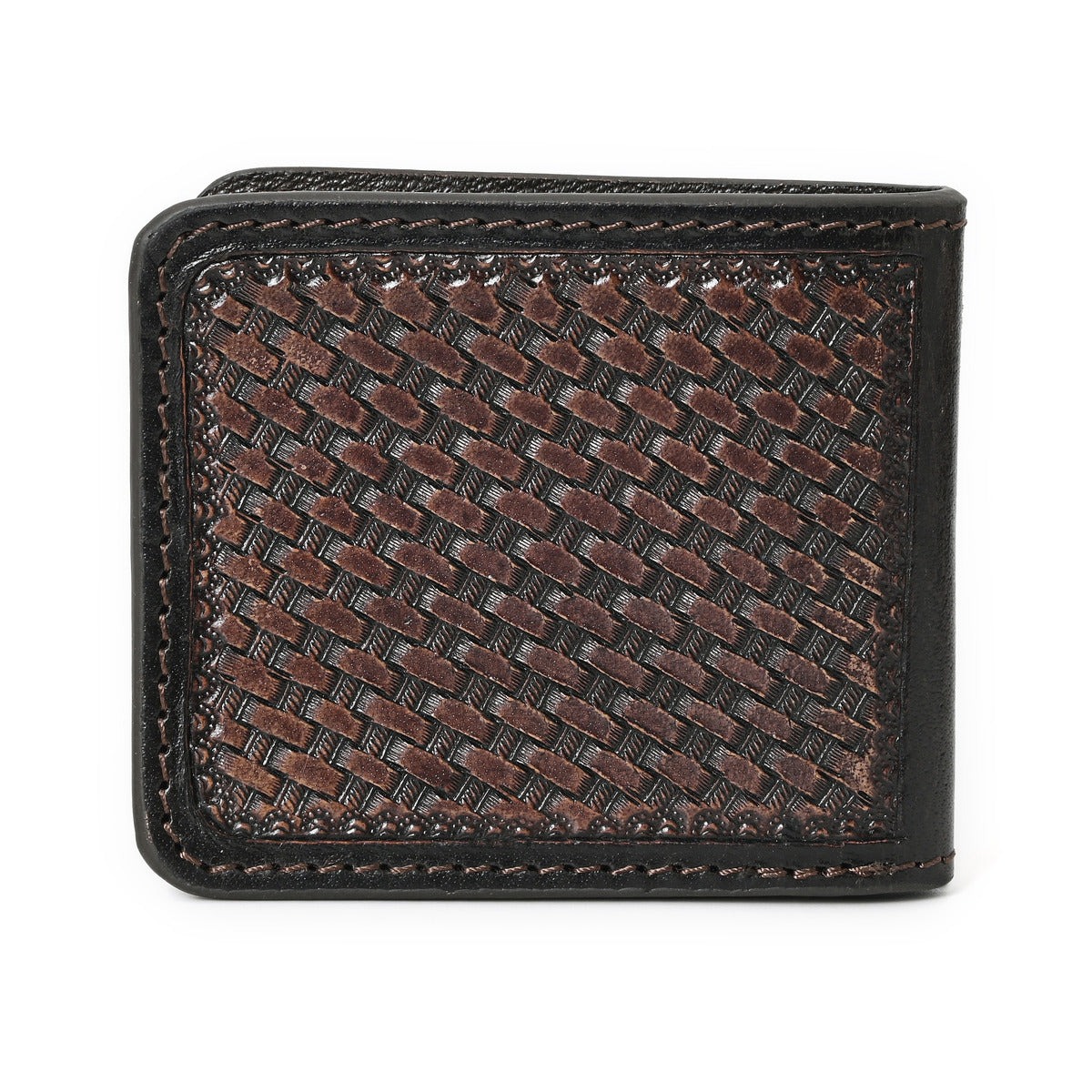 Sunflower Twin Handtooled Hipster Wallet