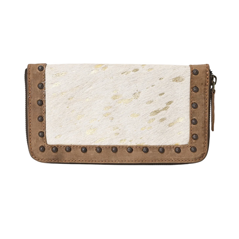 Hangon White Cowhide Wallet