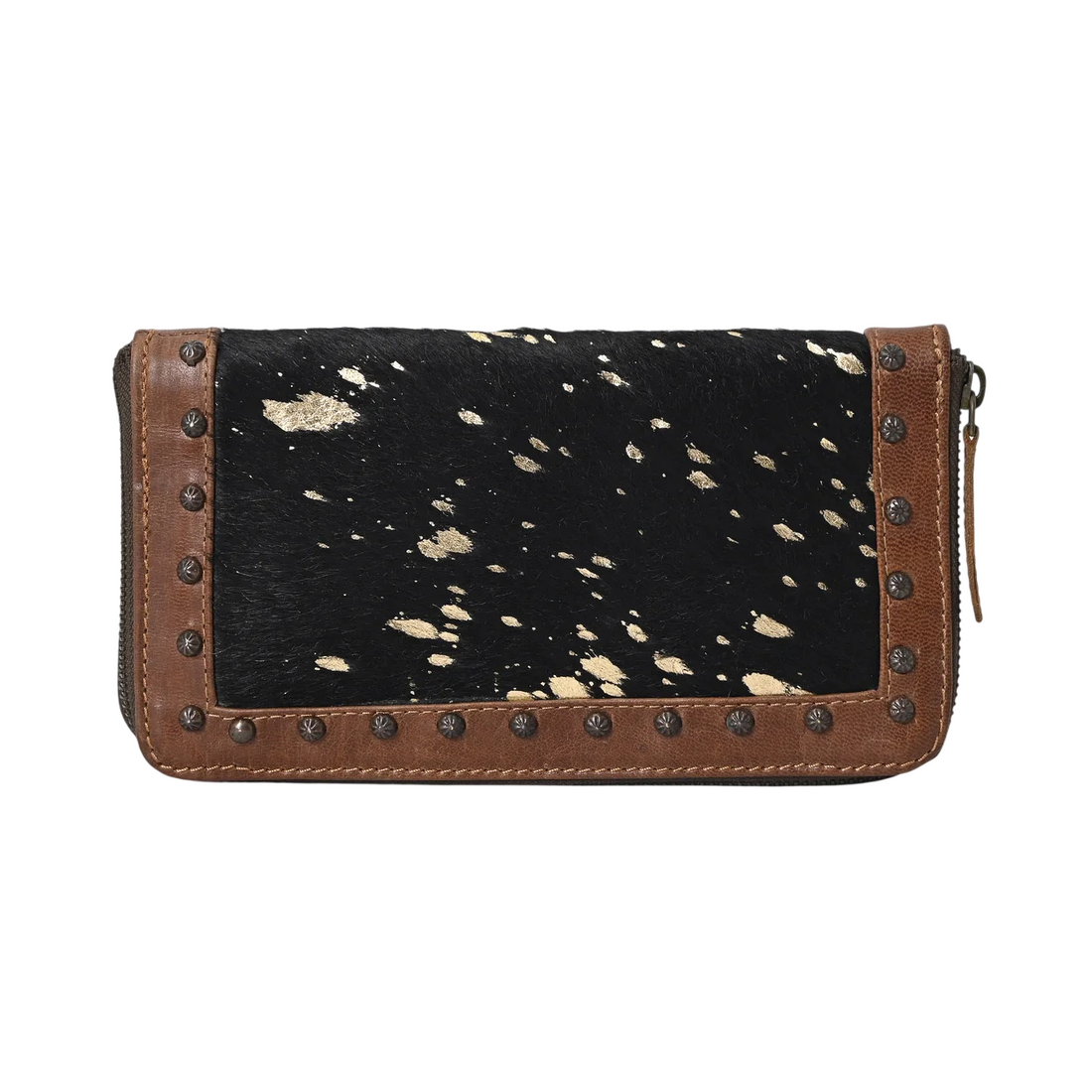 Hangon Black Cowhide Wallet