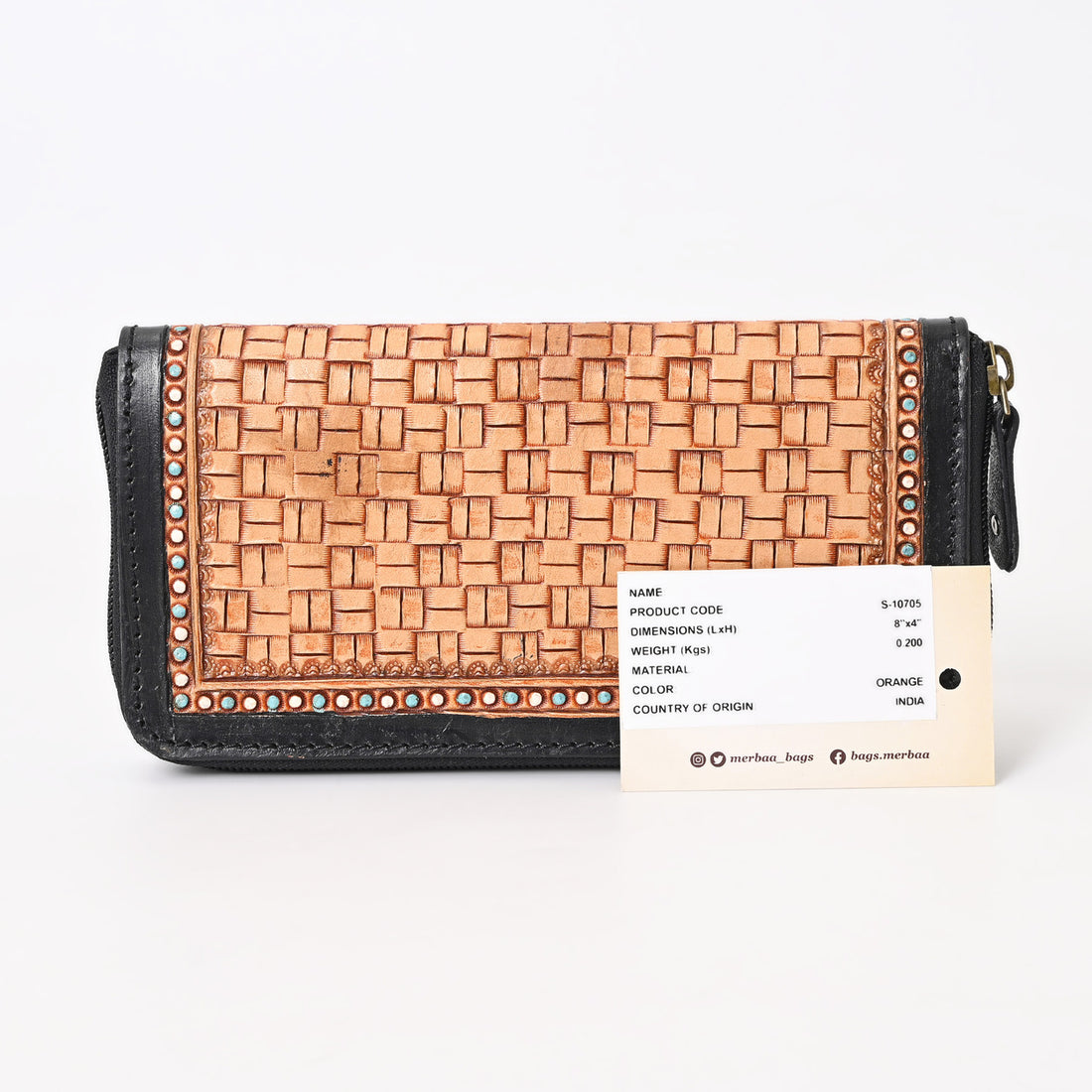 Long Rest Tooled Wallet