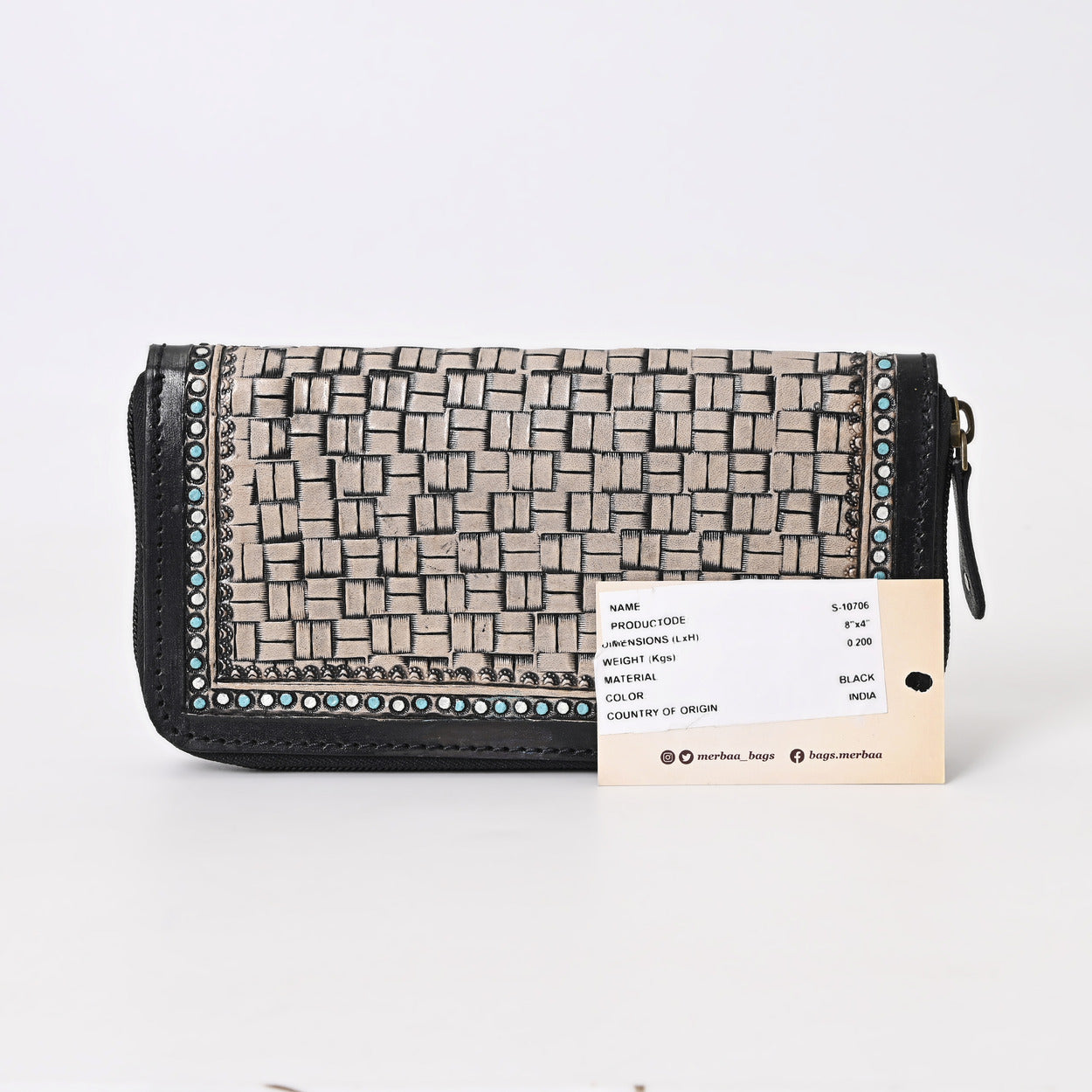 Carolina Tooled wallet