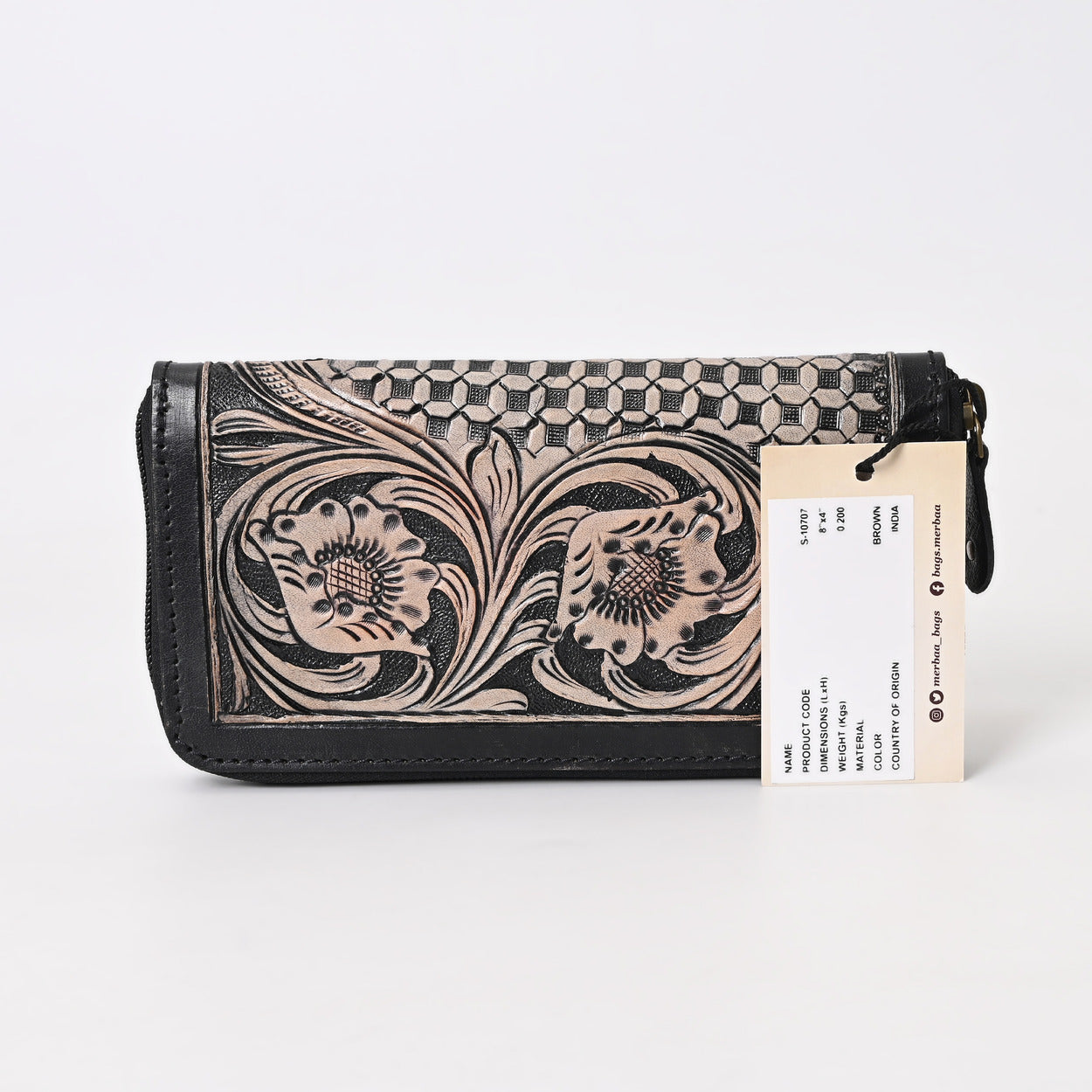 Aplice Tooled Wallet
