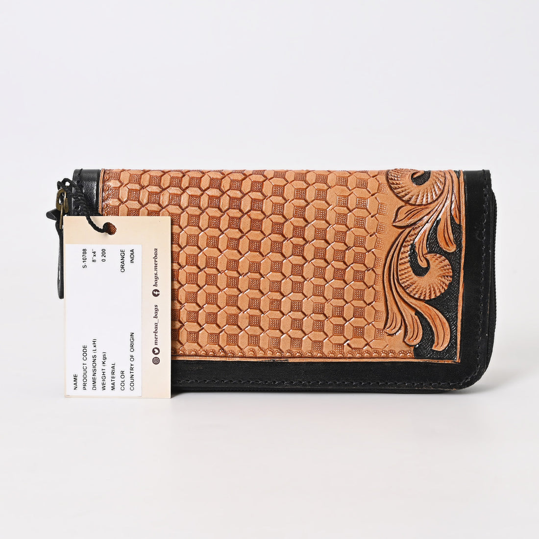 Looms Tooled Wallet