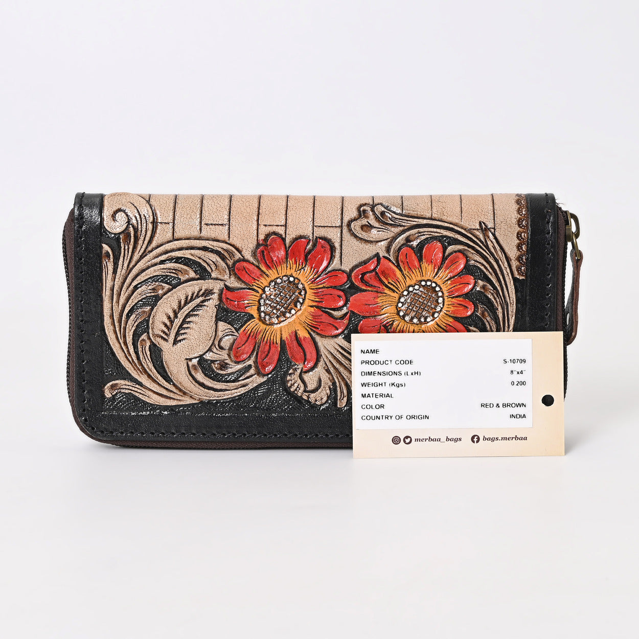 Wanted Wife Tooled Wallet