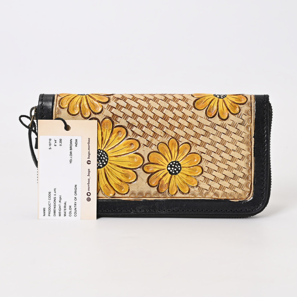 Atlantica Tooled wallet