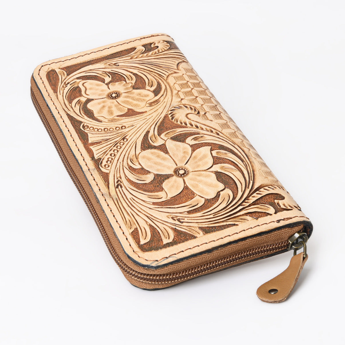 Chic Carries Tooled Wallet