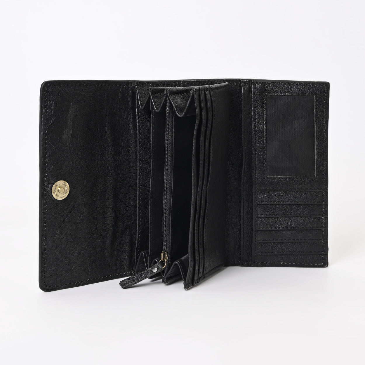 Rayna Brown Tooled Trifold Wallet