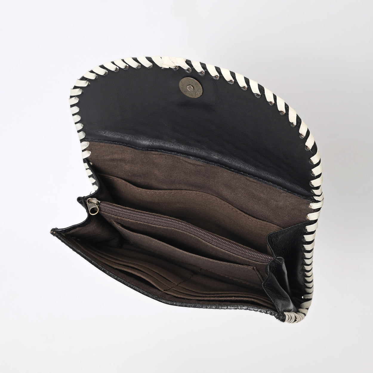 Skylar Knitted Tooled Wallet