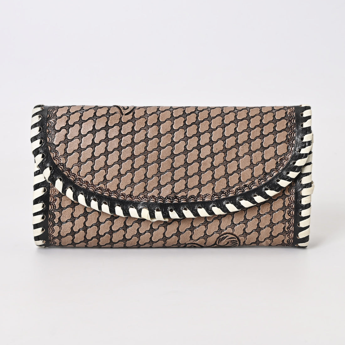 Carmen Knitted Tooled Wallet