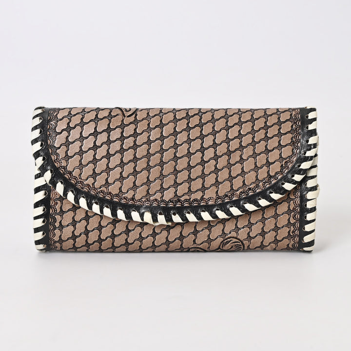 Carmen Knitted Tooled Wallet