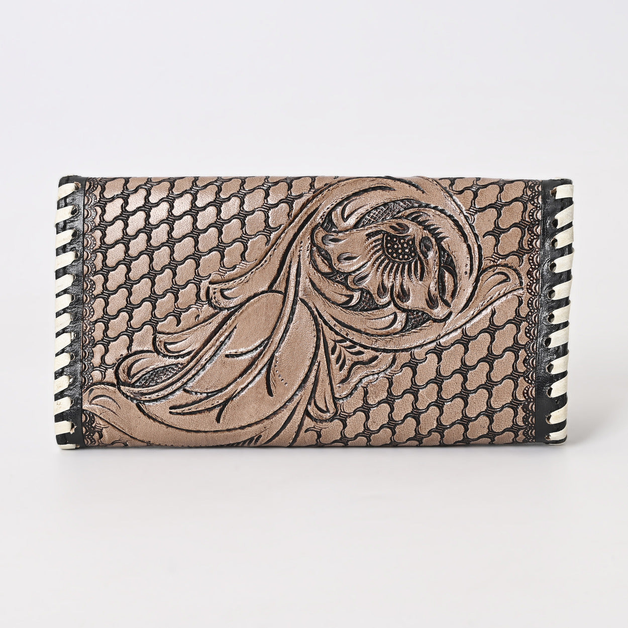 Carmen Knitted Tooled Wallet