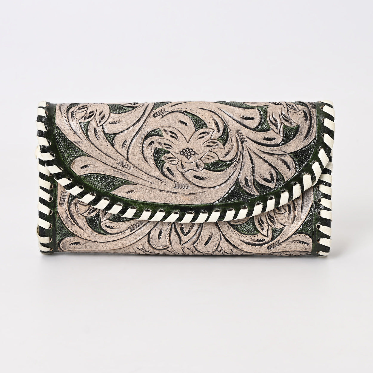 Circe Hand Tooled wallet