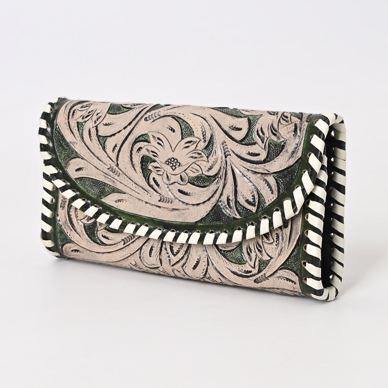 Circe Hand Tooled wallet