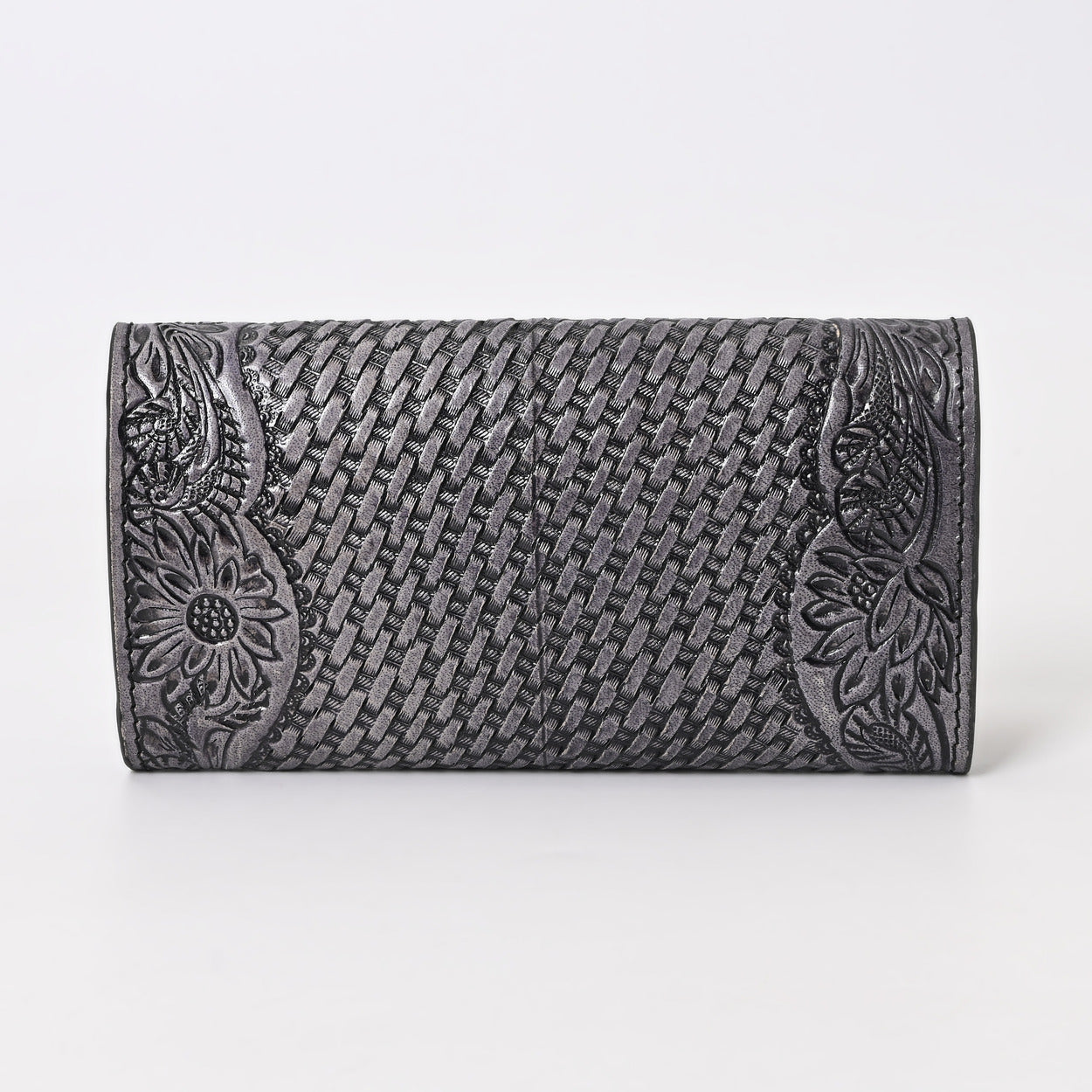 Calm Bull Tooled Wallet