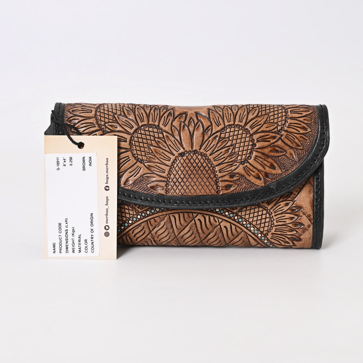 Faulk Tooled Wallet