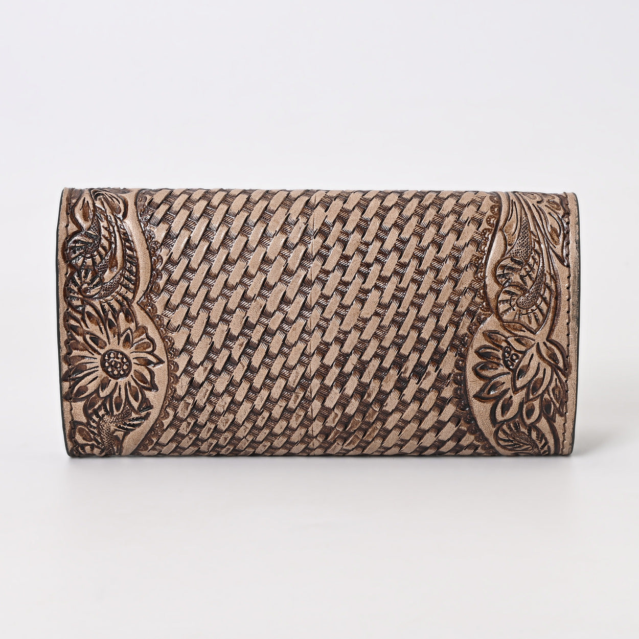 Bull Face Brown Wallet