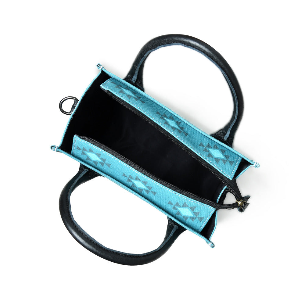 Merbaa Aztec Print Canvas tote bags (SMALL)