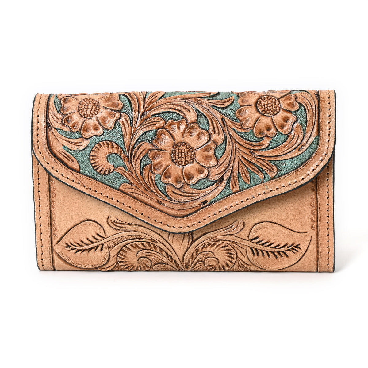 Troupey Handtooled Wallet