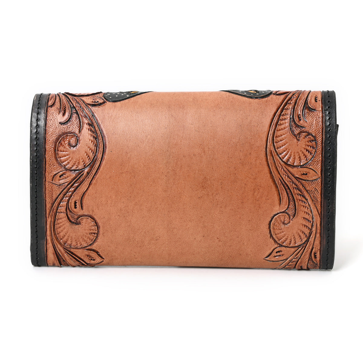 Colour Blast Handtooled Wallet