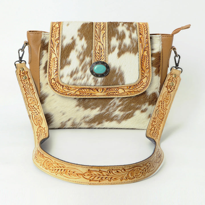 Smoky Tooled Leather Bag