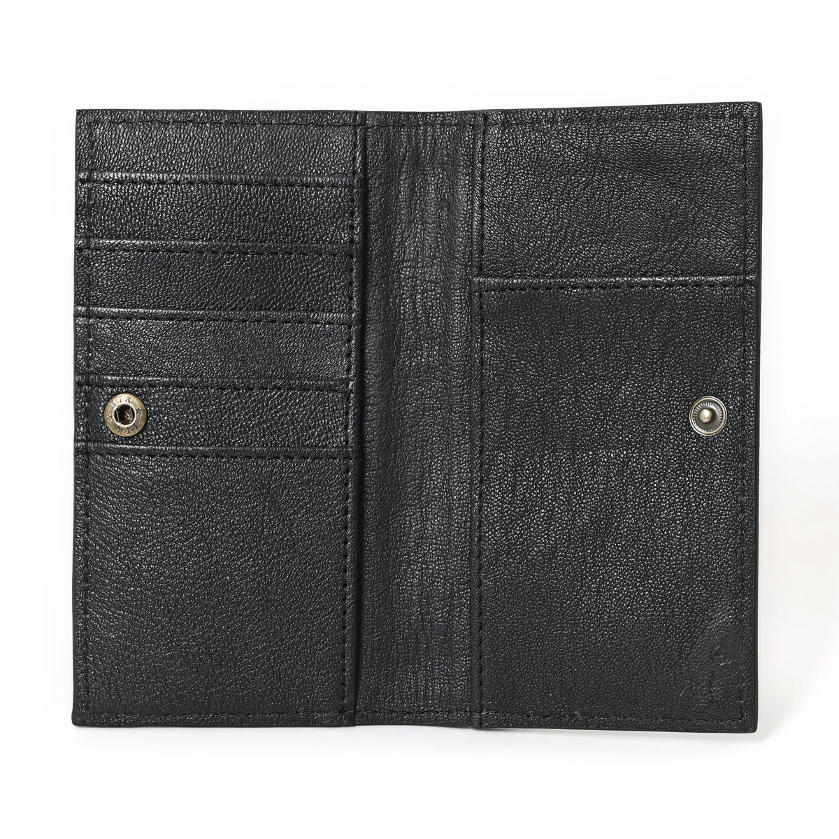 Peter Hand Carved Black Checkbook Cover