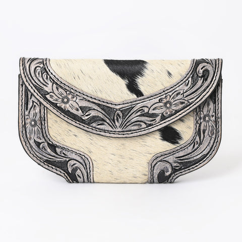 Ally Chick Handtooled Cowhide Clutch