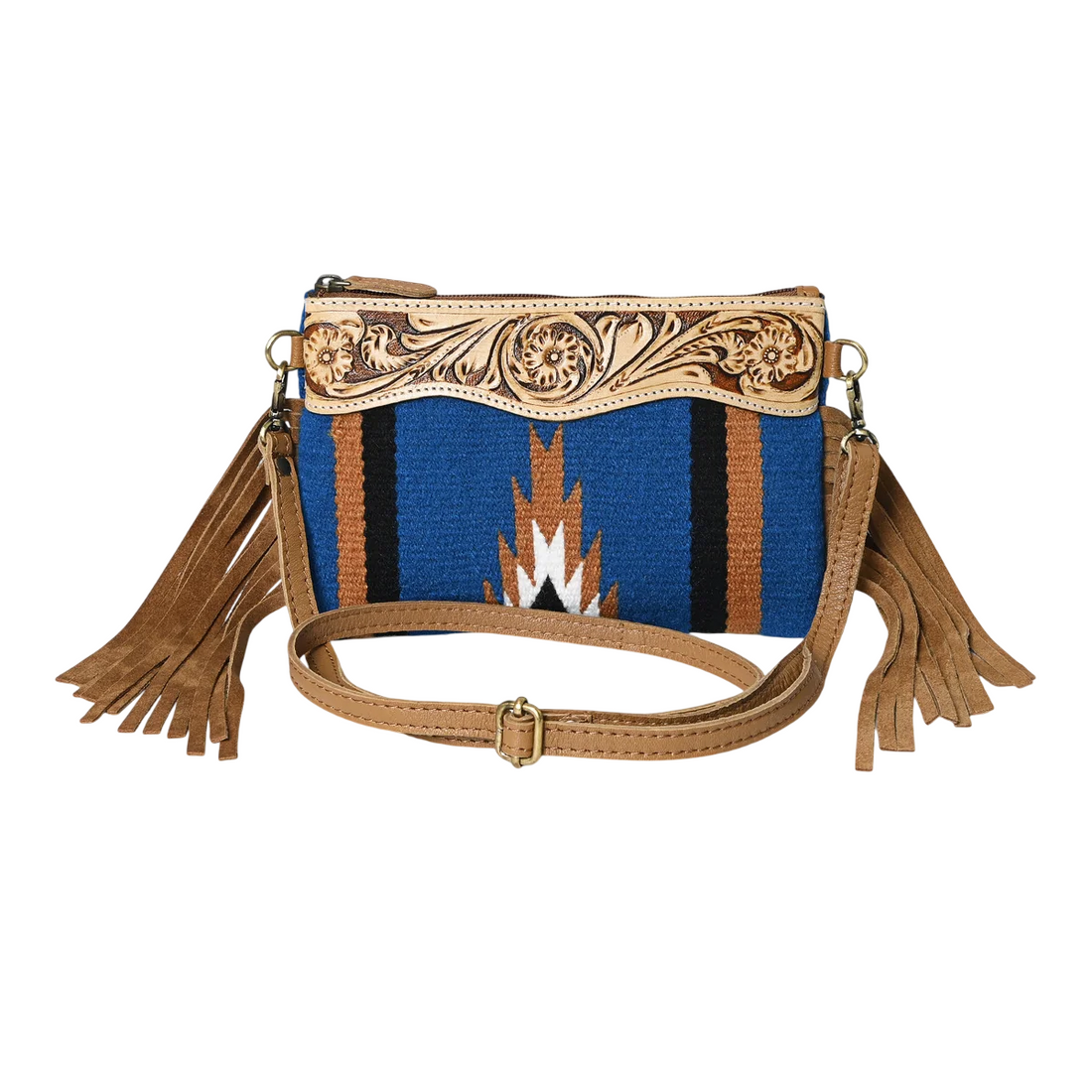 Tale Azetic Saddle Crossbody – Aztec Saddle Blanket Bag