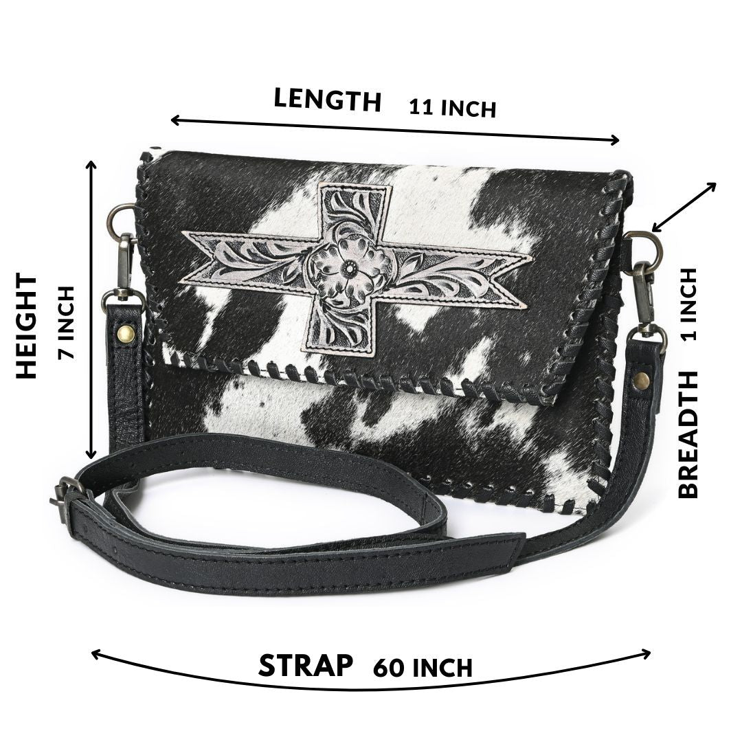 Melody Handtooled Mini Crossbody Bag