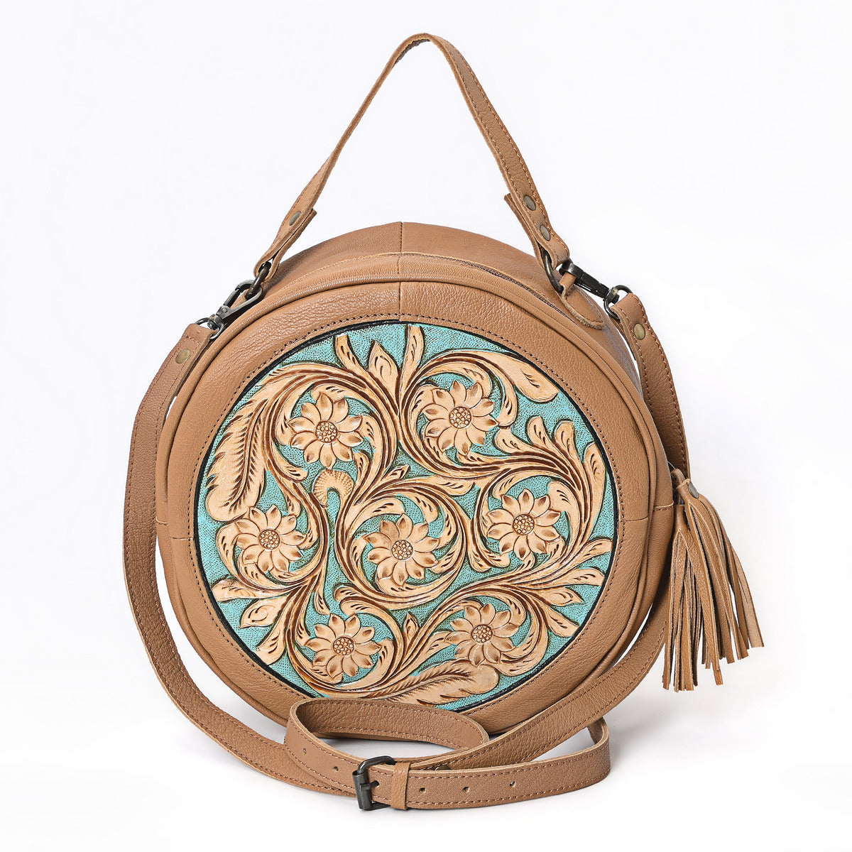 Angel's Blossom Round Bag