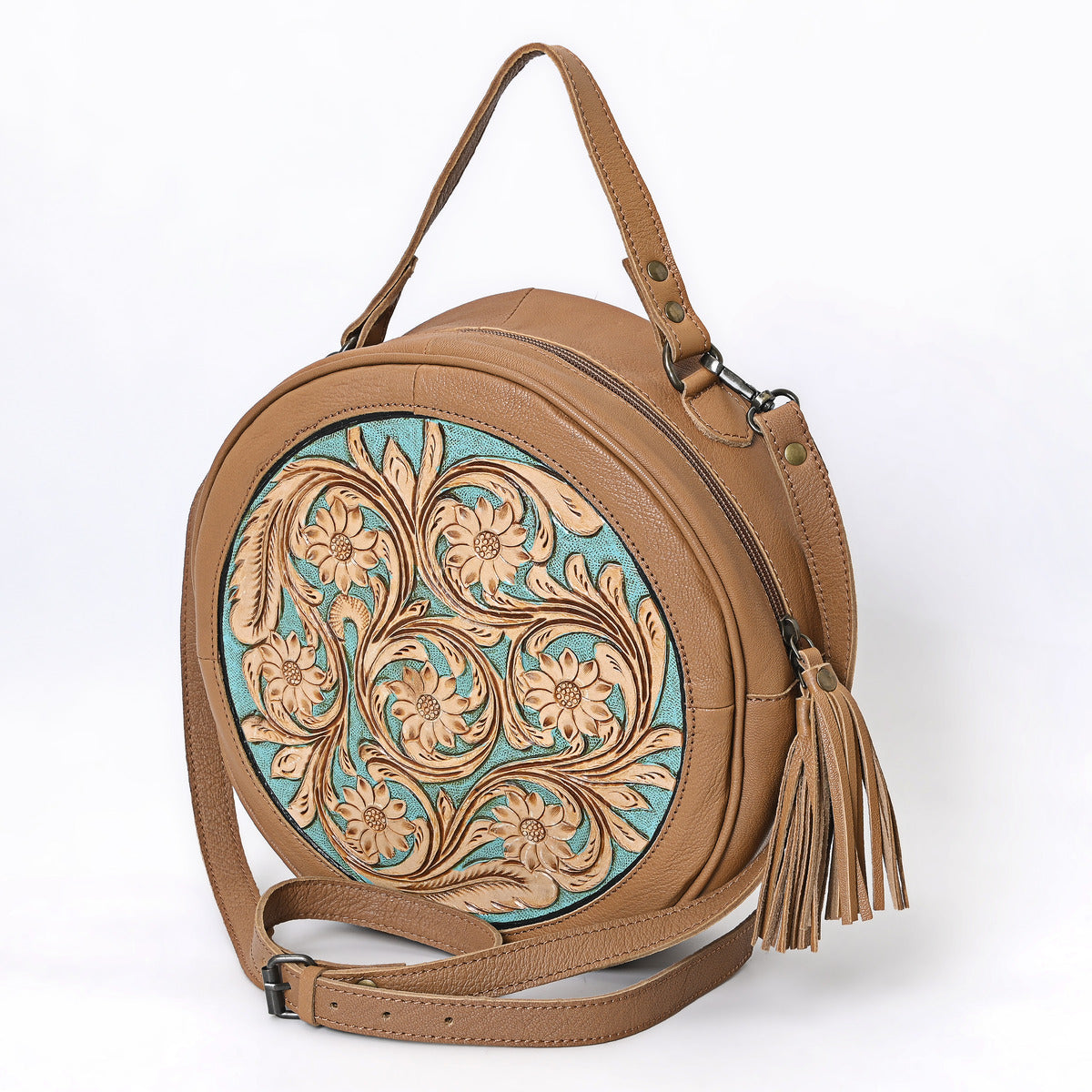 Angel's Blossom Round Bag