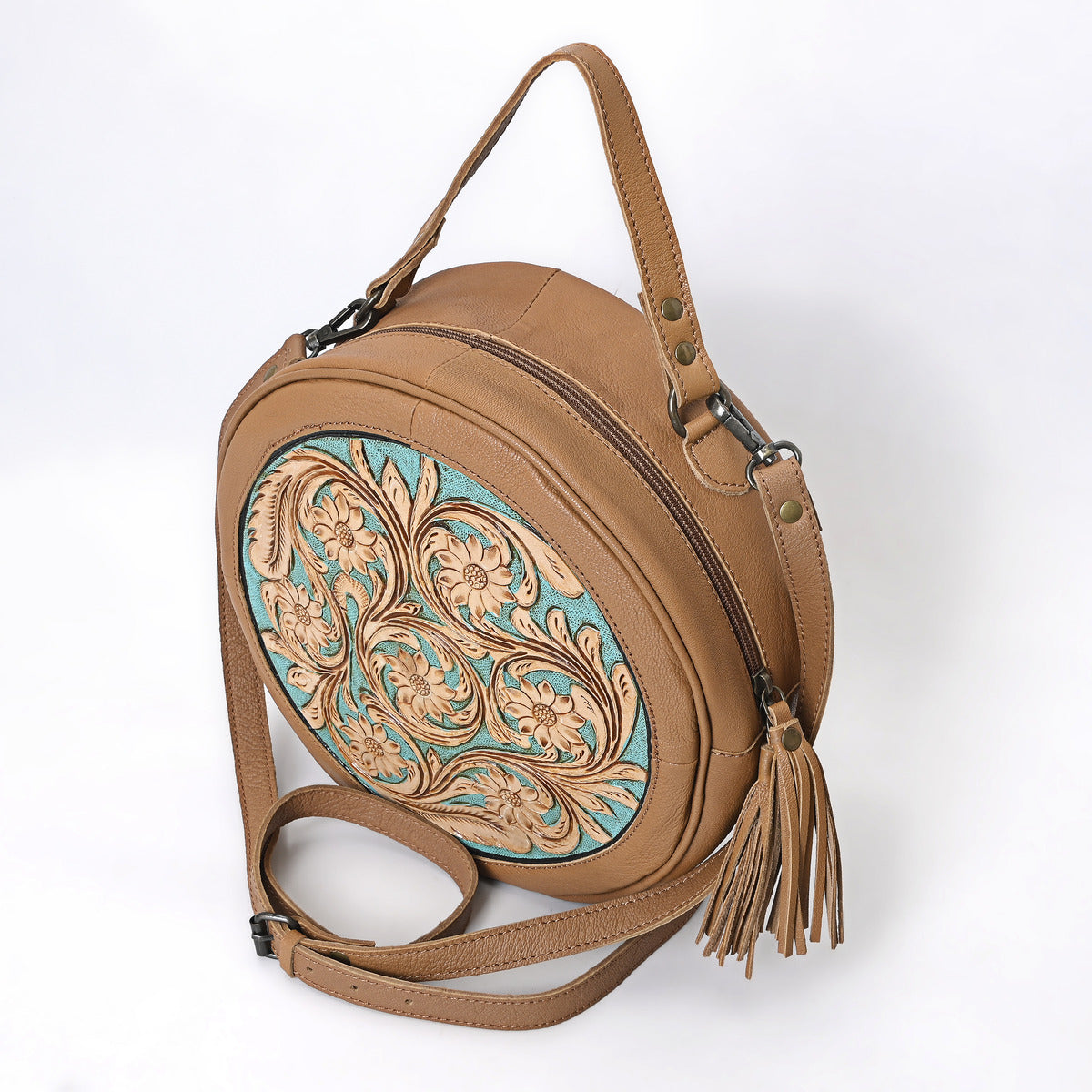 Angel's Blossom Round Bag