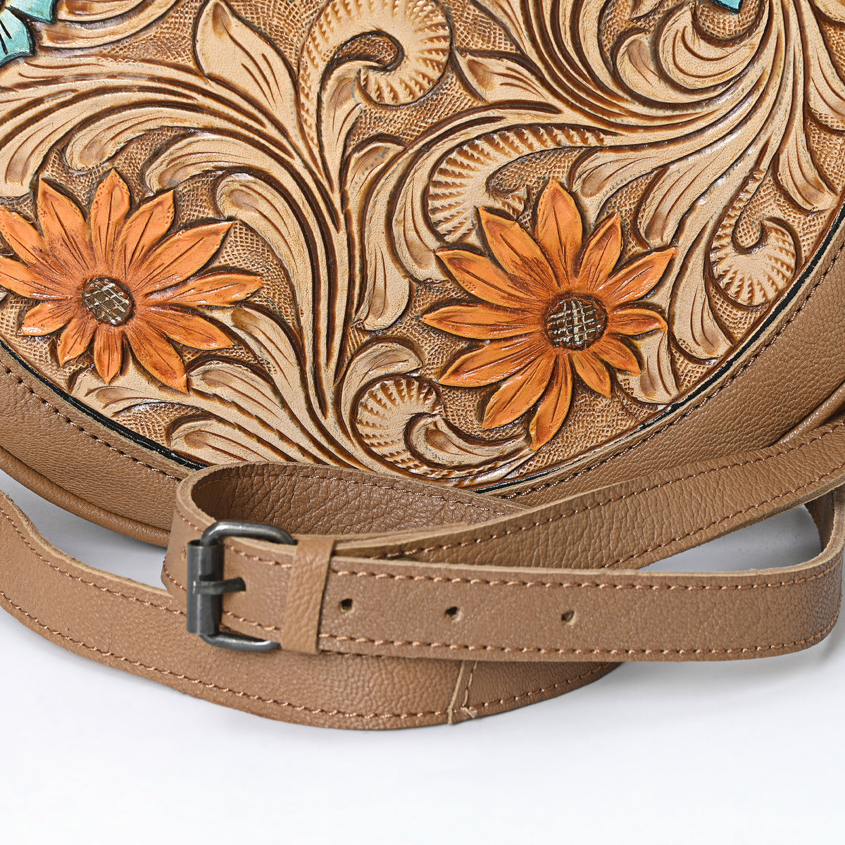 Berlin Tooled Leather Bag