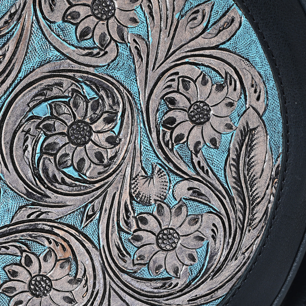 Angel's blossom round bag