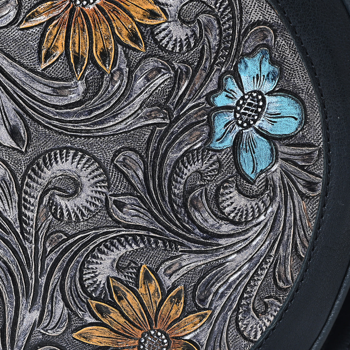 Berlin Tooled Leather Bag