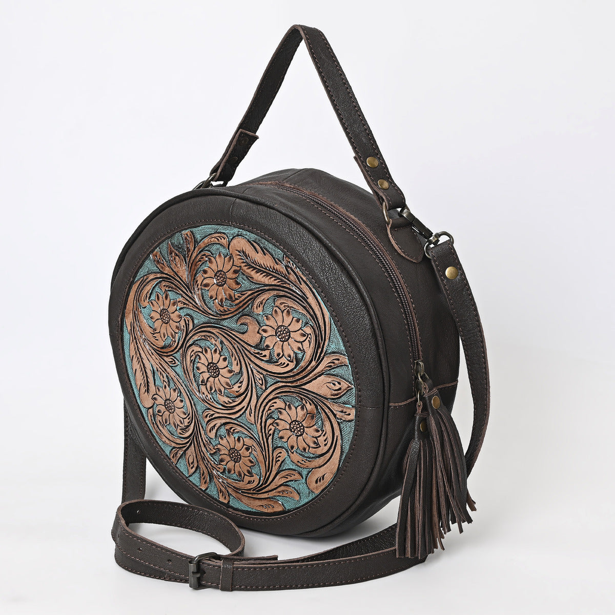 Angel's Blossom Round Bag