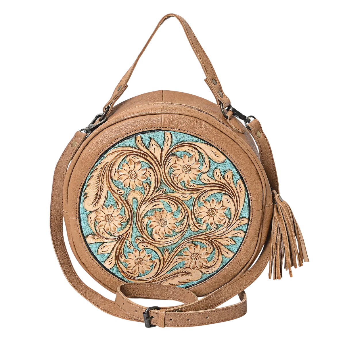 Angel's Blossom Round Bag