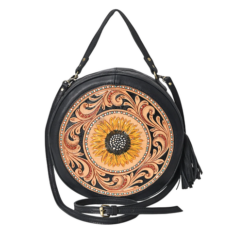 Castle Décor Round Bag