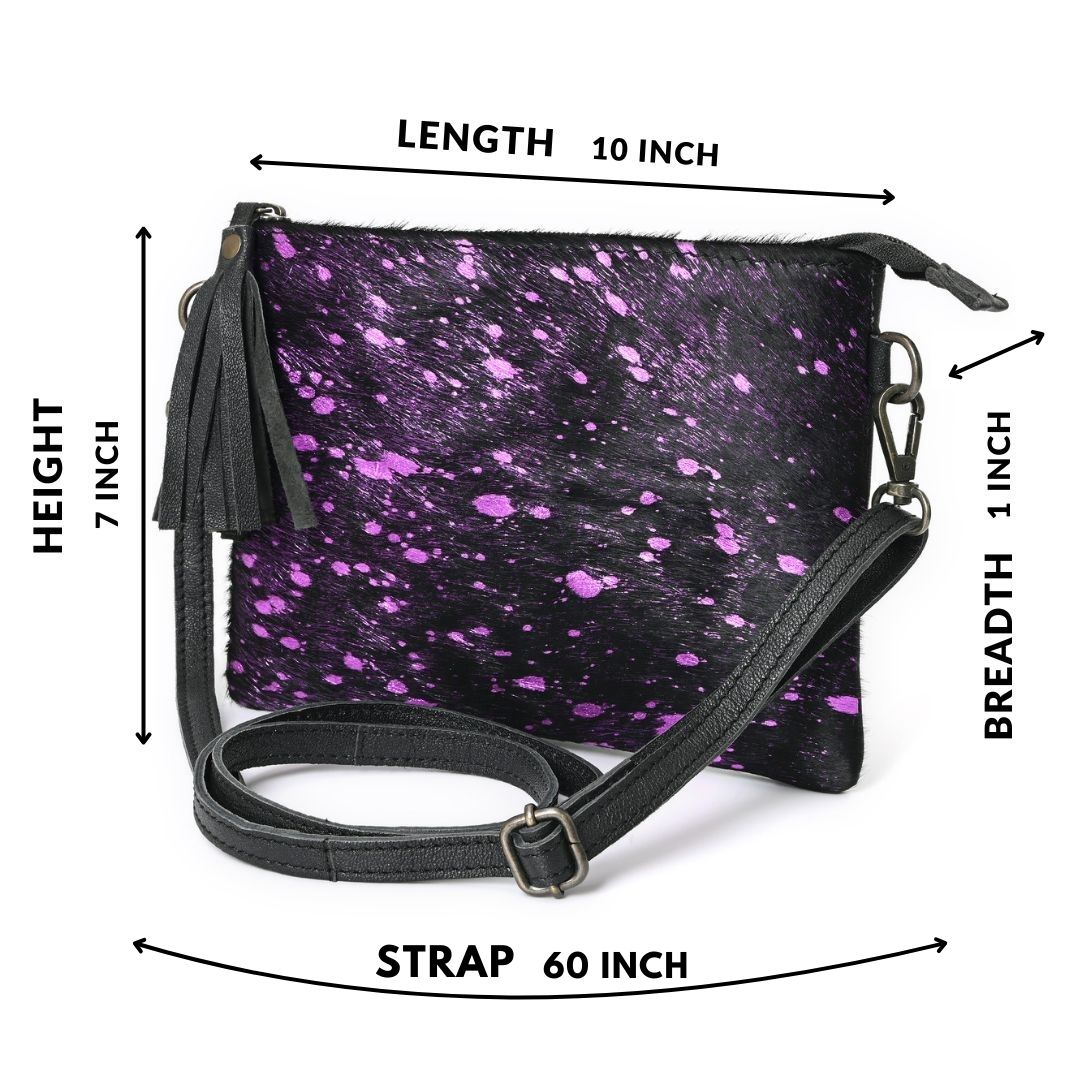 Ruby Cowhide Mini Cross Body Bag