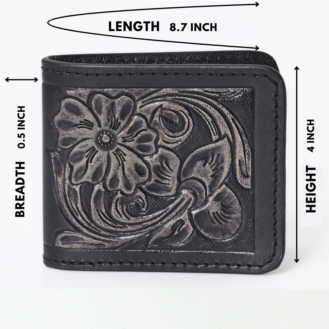 Grandey Tooled Hipster Wallet
