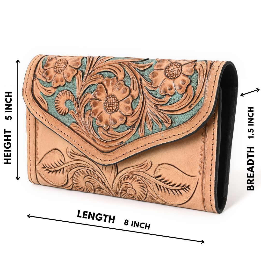 Troupey Handtooled Wallet