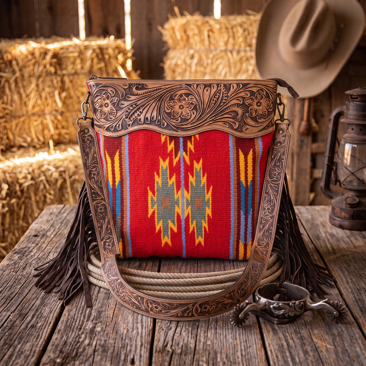 Zica Cherry  Durrie Shoulder Bag