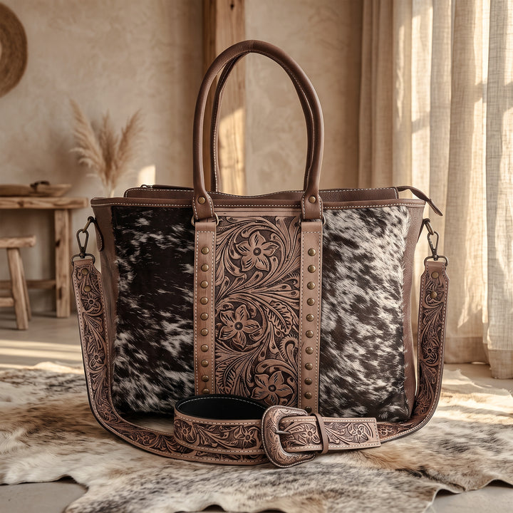 Conmarx Tooled H/on Tote Bag