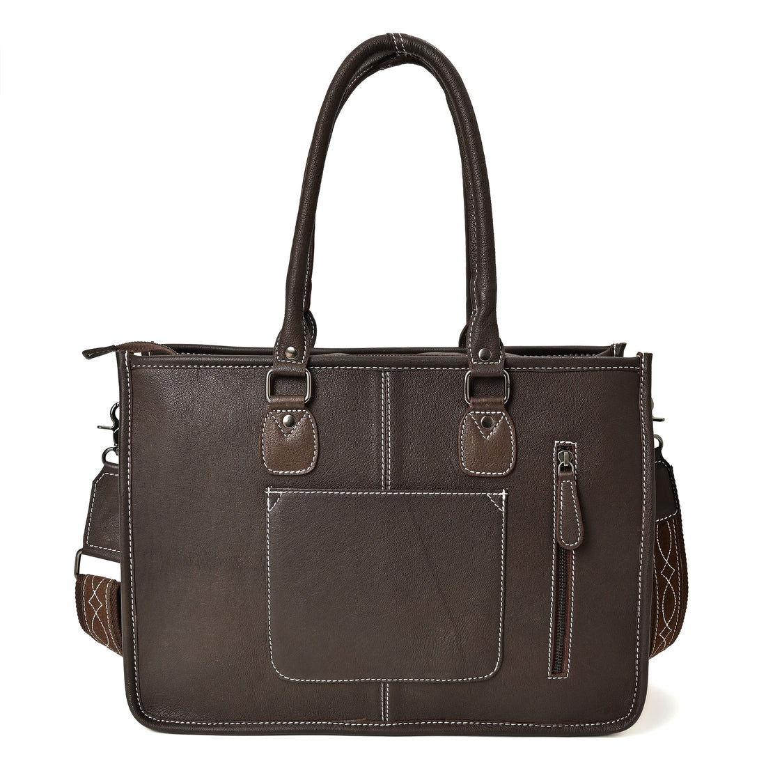 Wildflower Ranch Cowhide Tote – Western Cowhide Leather Tote