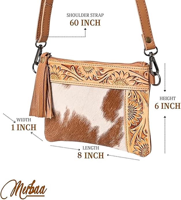 L tooled Clara Side Bag