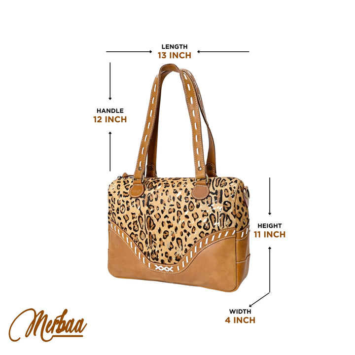 Yellow Safari Messenger Bag