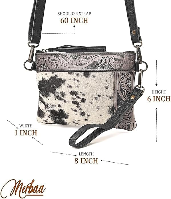 L Tooled Clara Side Bag